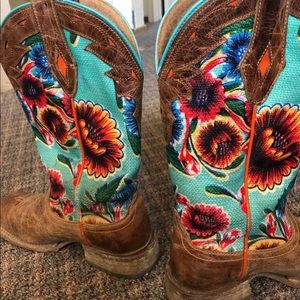 Ariat Floral Boots.